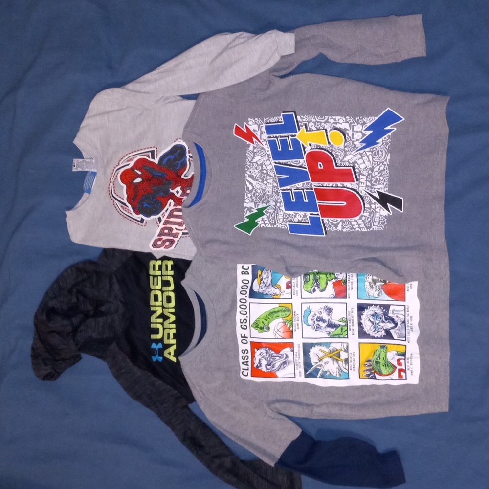 Boys long sleeve shirt bundle